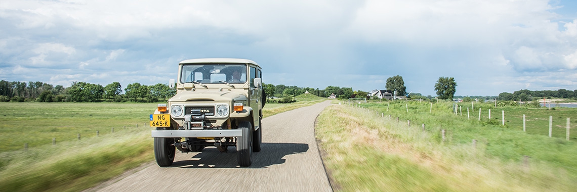 Jan Pieter en zijn Land Cruiser